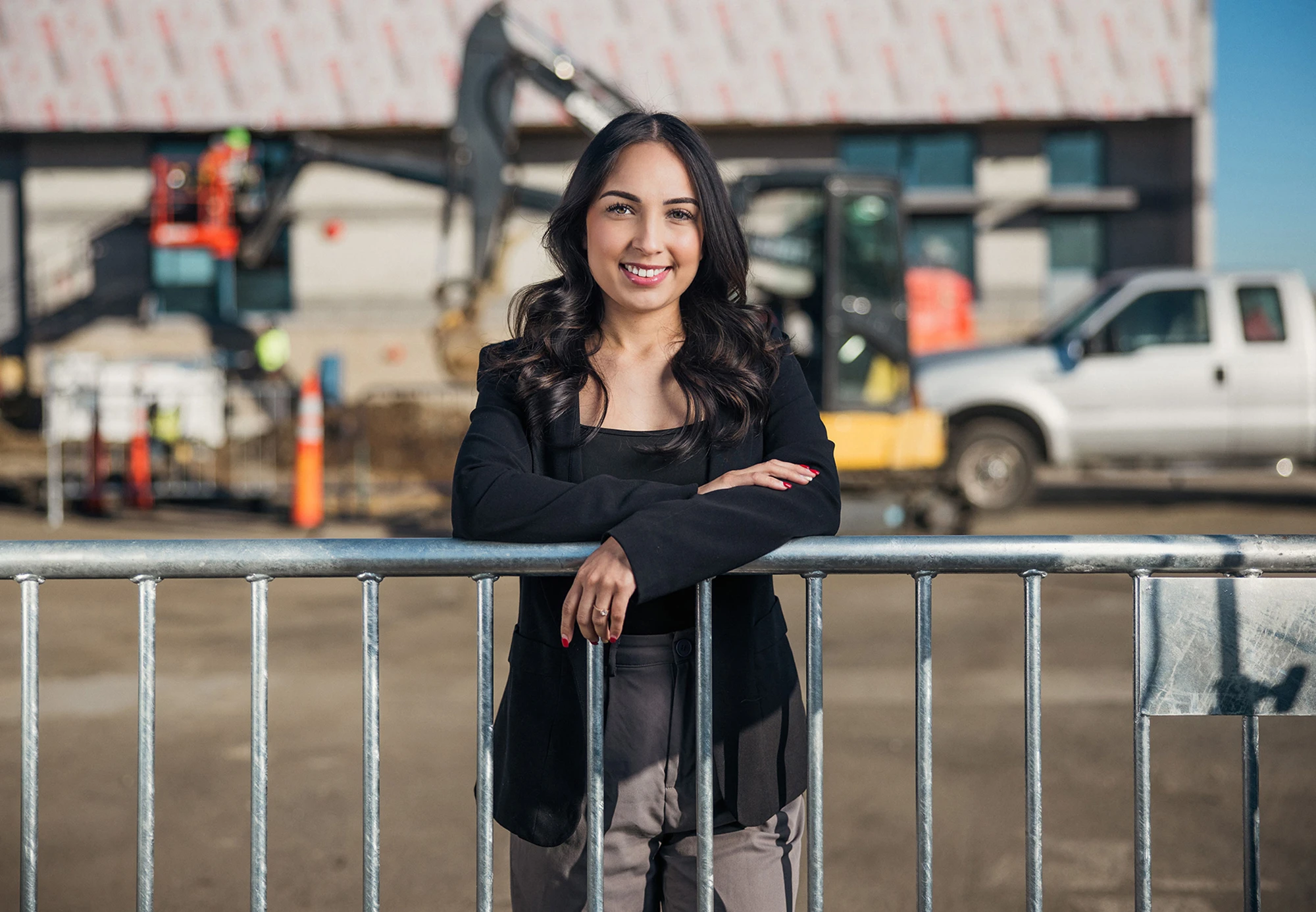 Pellett employee headshot standing at a job site