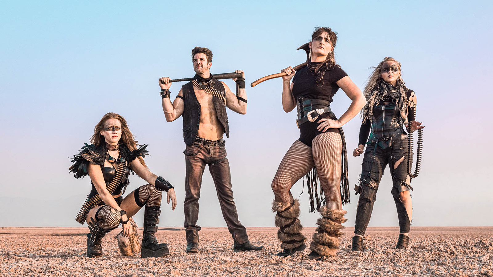 Fury Road Advertising photography series group portrait