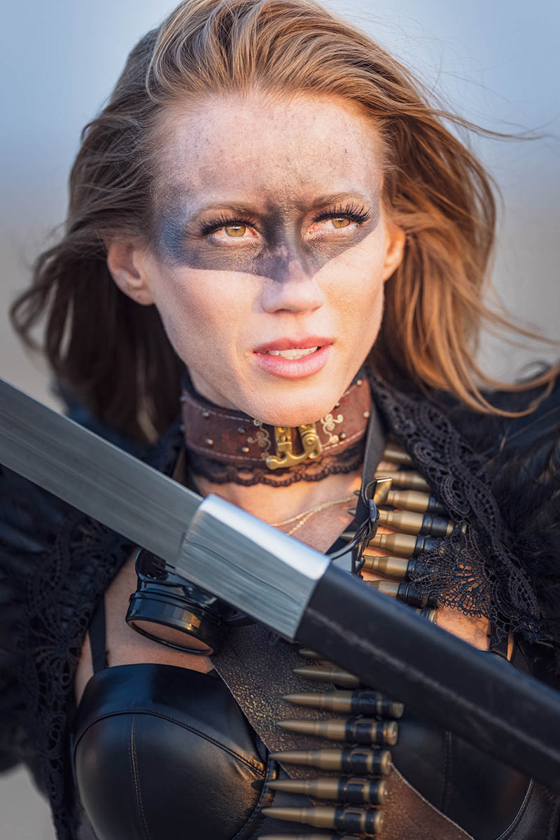 Fury Road Advertising photography series portrait close up
