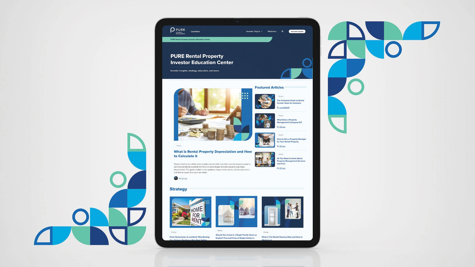 PURE Home River enterprise blog