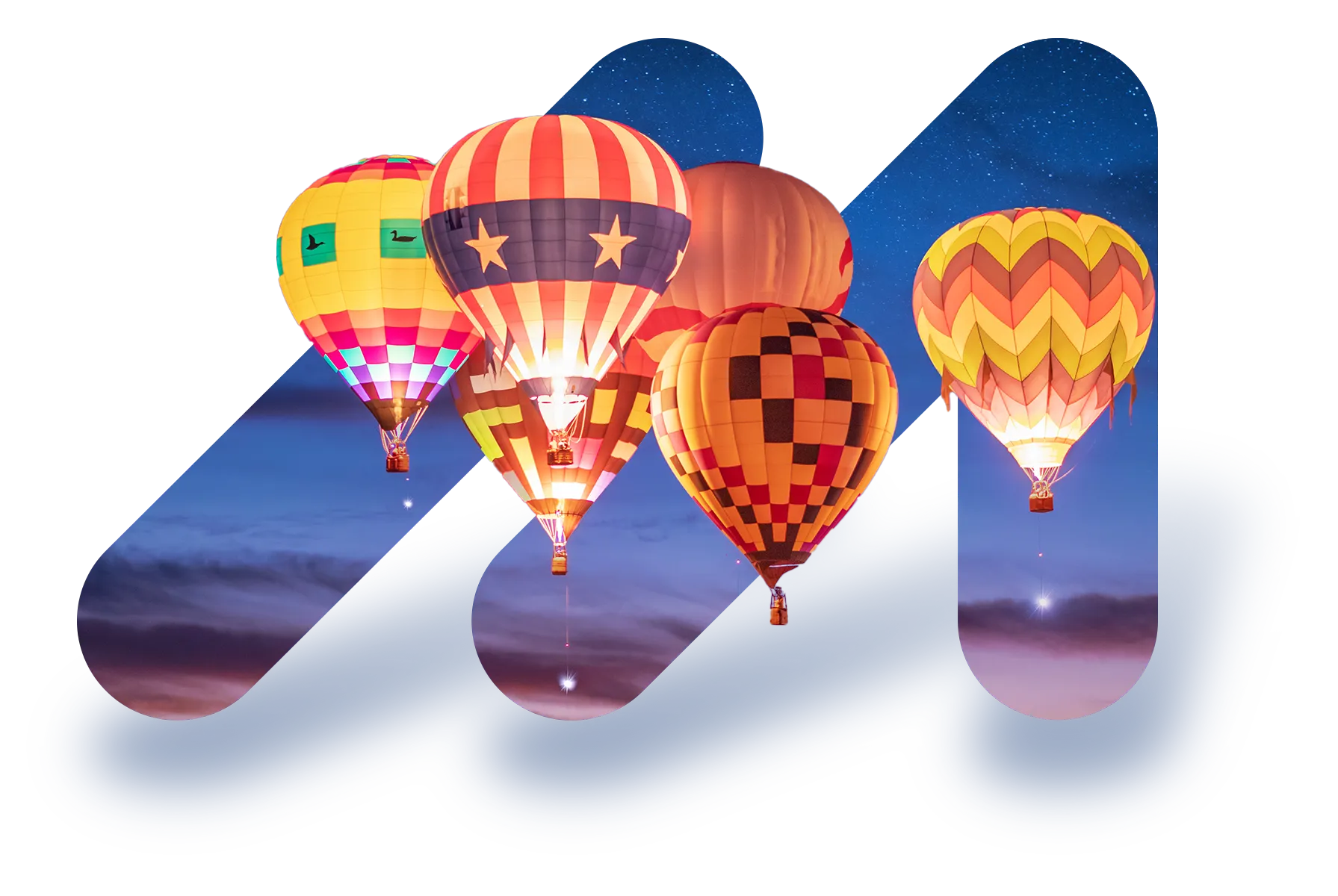 Miley Studios Logo - Hot air balloons