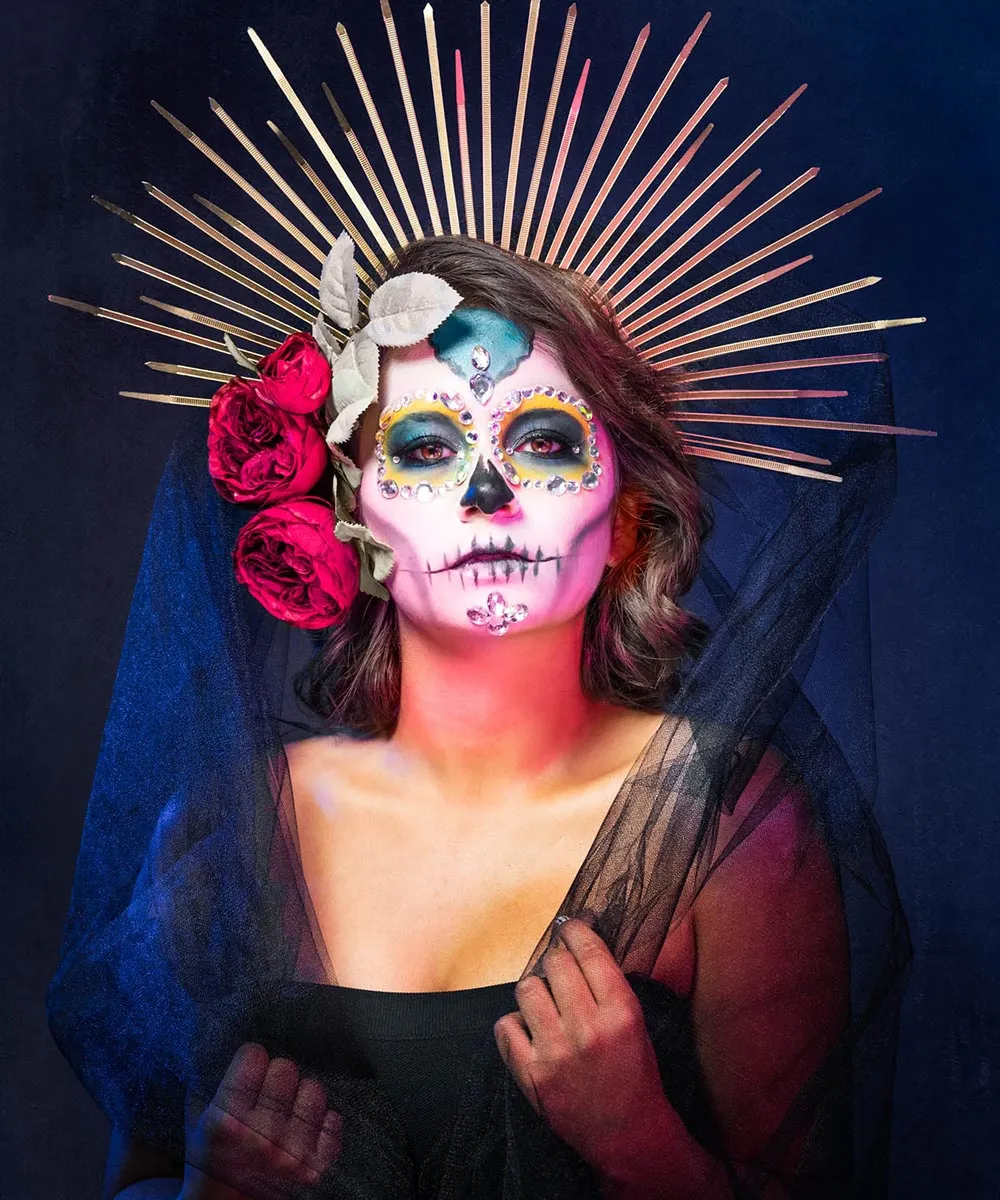 Fine art day of the dead